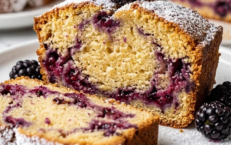 Blackberry Pound Cake Recipe
