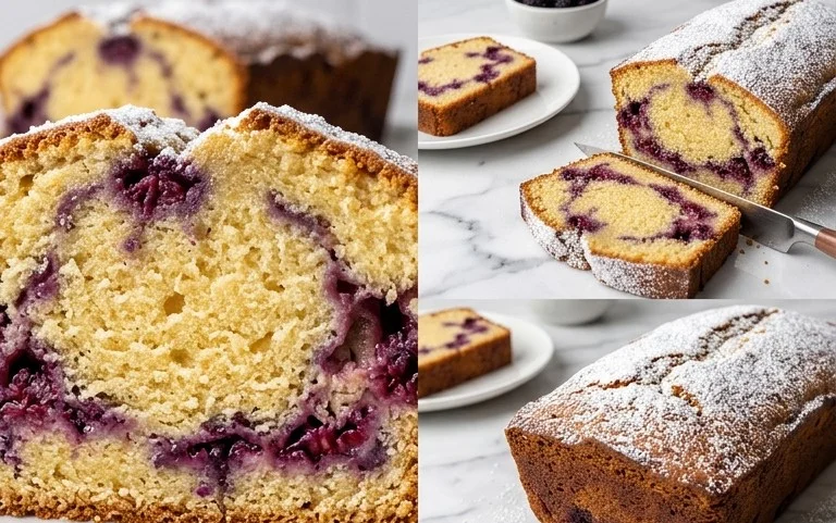 Saftiger Brombeer-Pound-Cake: Einfaches Rezept
