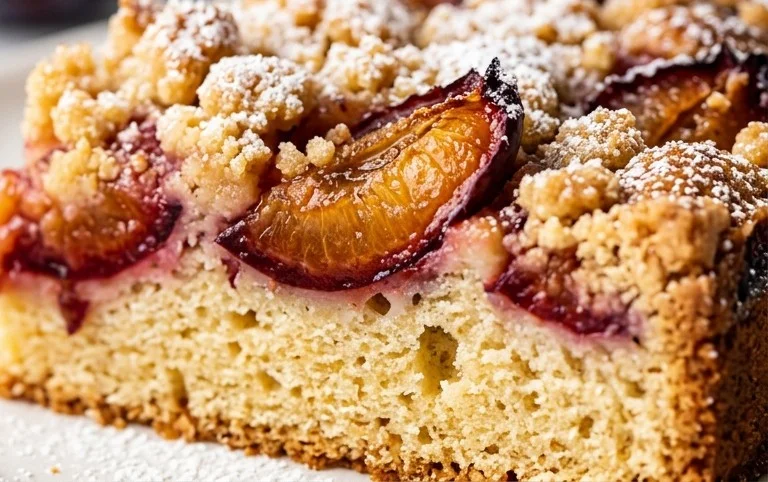 Plaumen- oder Apfelkuchen Rezept