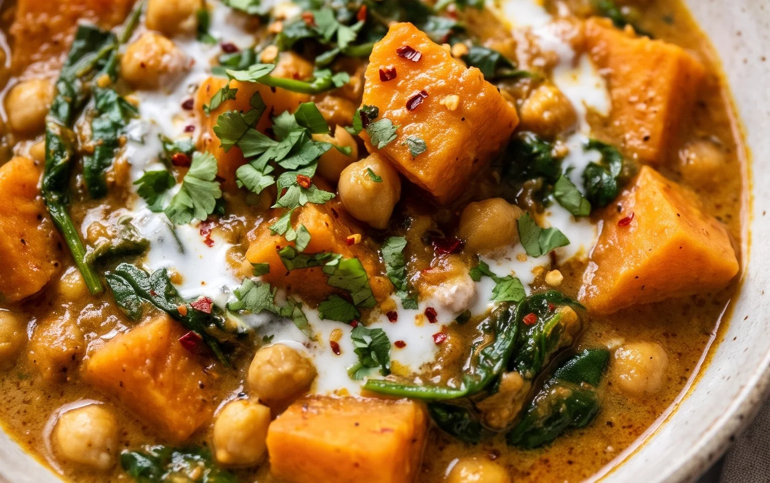 Süßkartoffel Curry Rezept