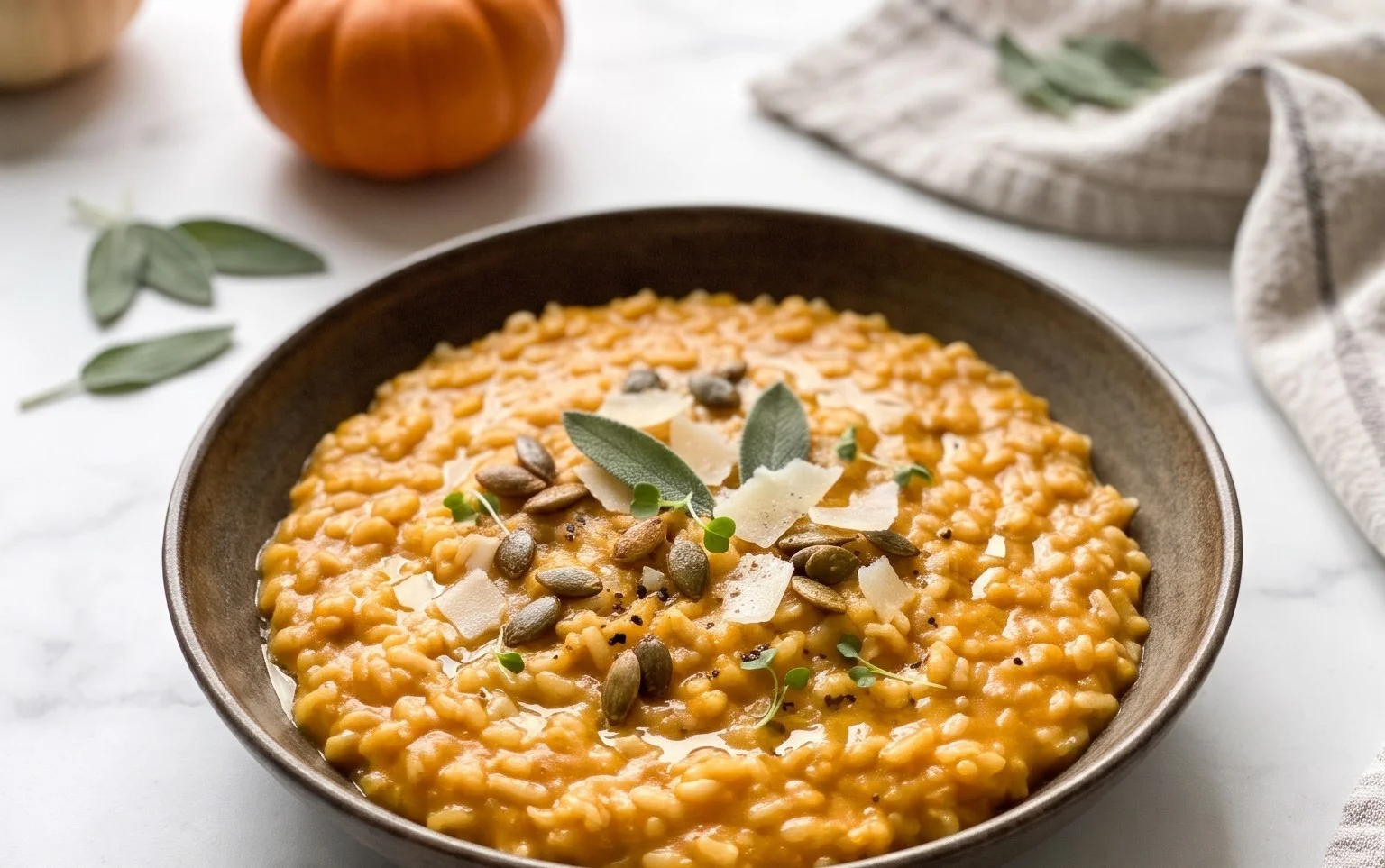 Cremiges Kürbisrisotto: Einfach & Schnell